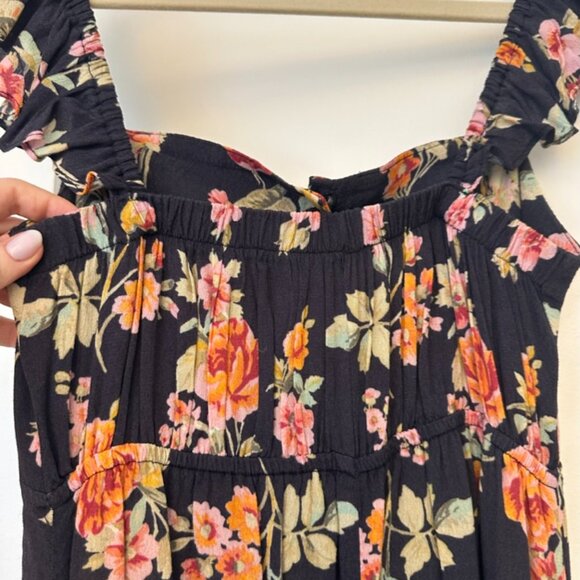 Flynn Skye Bardot Maxi Dress Floral Print Size S - Picture 11 of 12